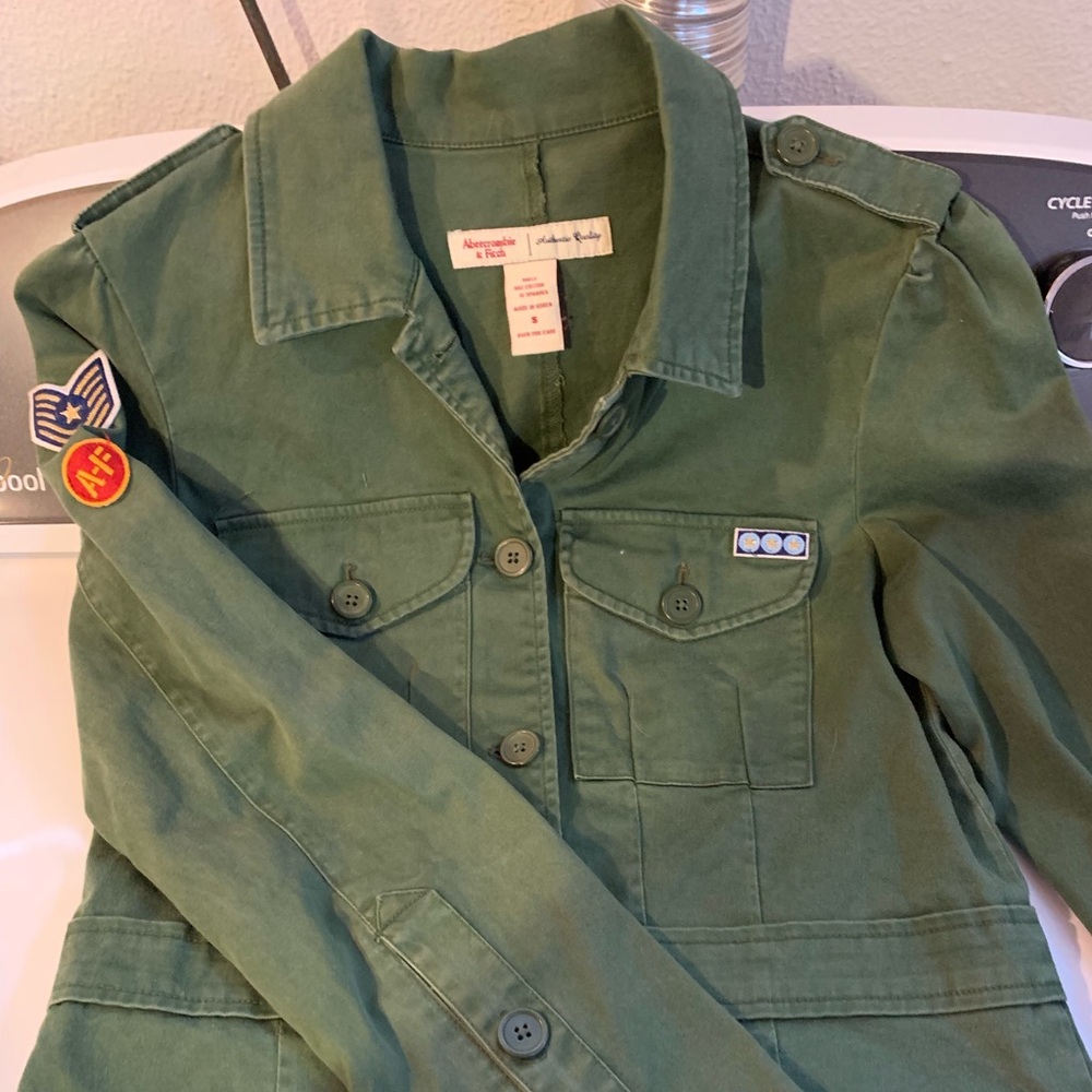A&F army jacket